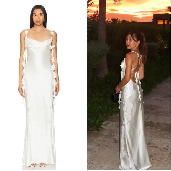 NBD Inaya Gown in Cream